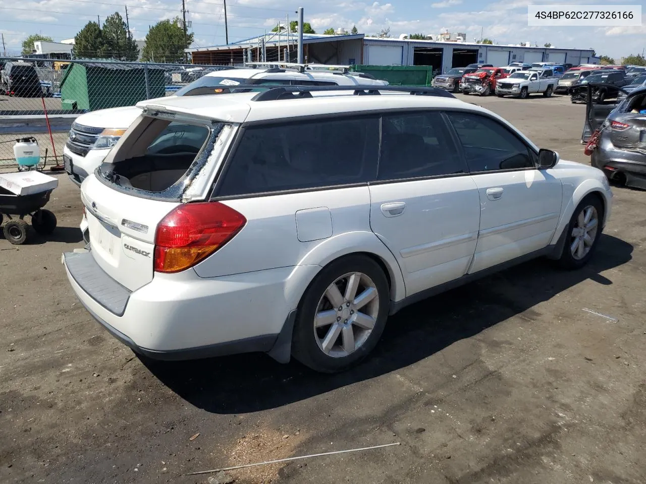 4S4BP62C277326166 2007 Subaru Outback Outback 2.5I Limited