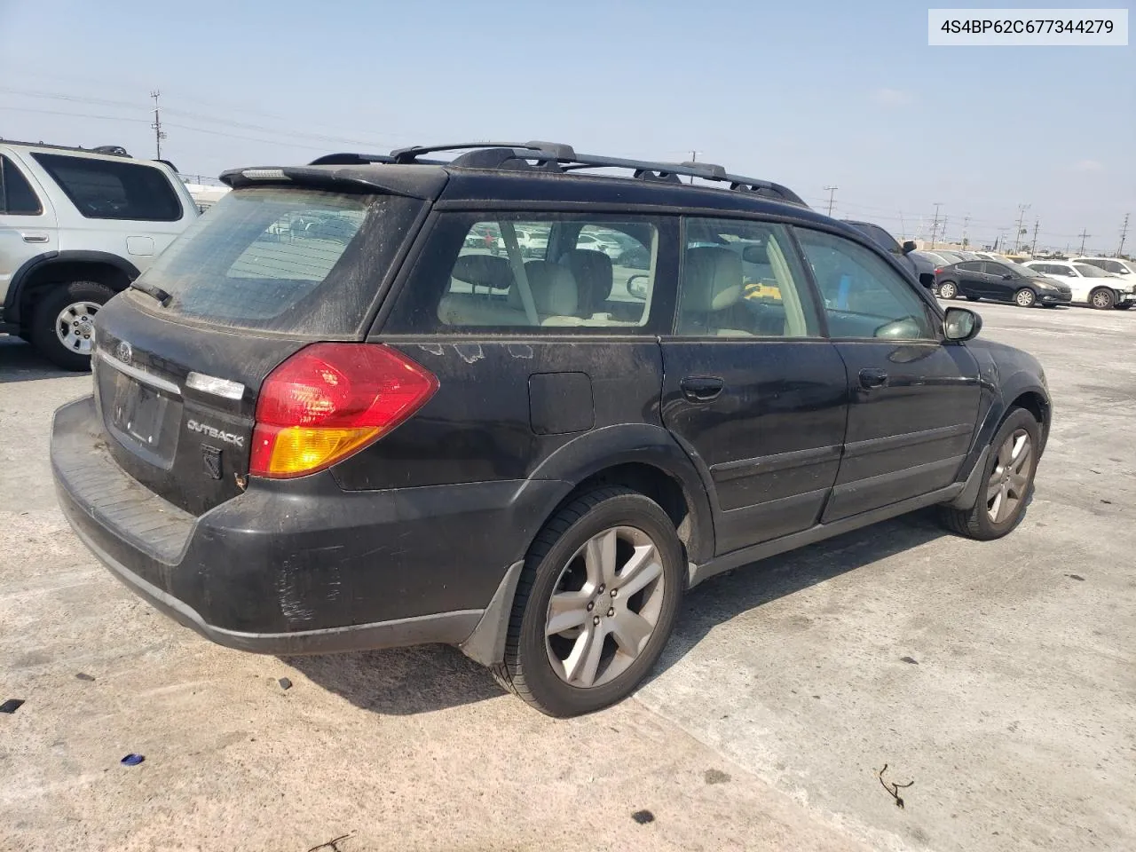 2007 Subaru Outback Outback 2.5I Limited VIN: 4S4BP62C677344279 Lot: 70646624