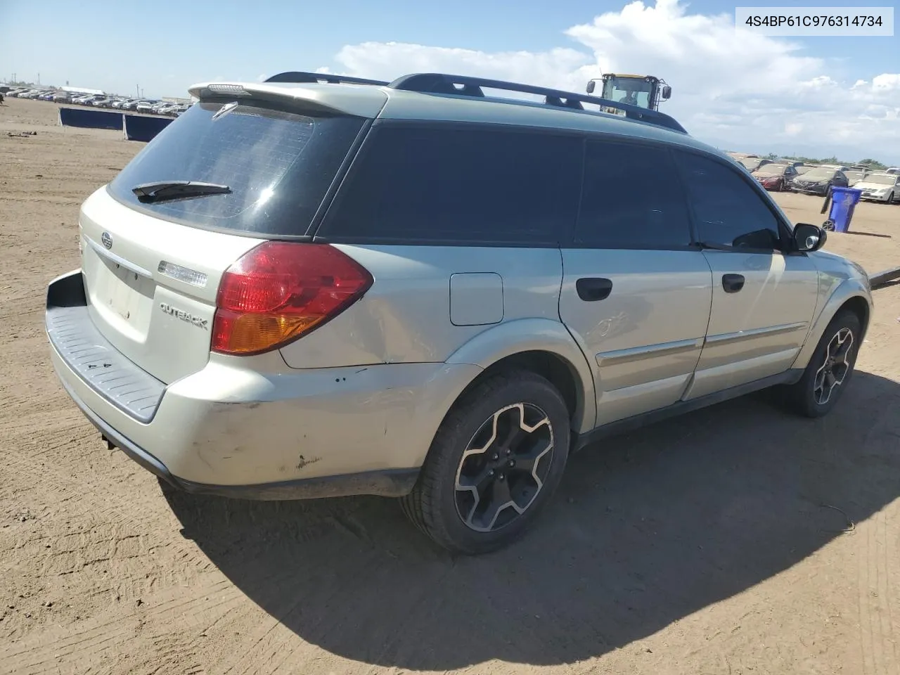 2007 Subaru Outback Outback 2.5I VIN: 4S4BP61C976314734 Lot: 70914244