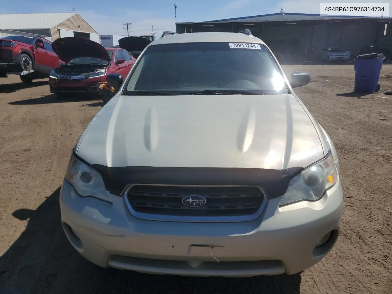 2007 Subaru Outback Outback 2.5I VIN: 4S4BP61C976314734 Lot: 70914244