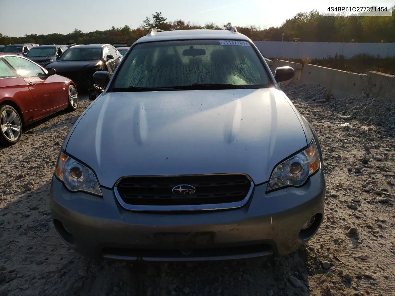 2007 Subaru Outback Outback 2.5I VIN: 4S4BP61C277321454 Lot: 71137184