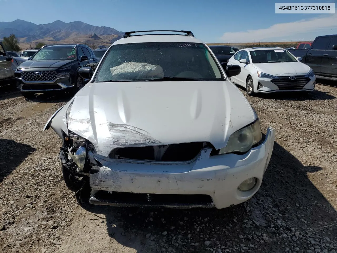 2007 Subaru Outback Outback 2.5I VIN: 4S4BP61C377310818 Lot: 72233634