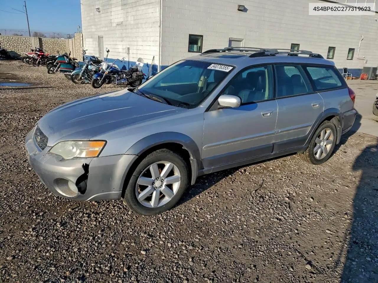 4S4BP62C277319623 2007 Subaru Outback Outback 2.5I Limited