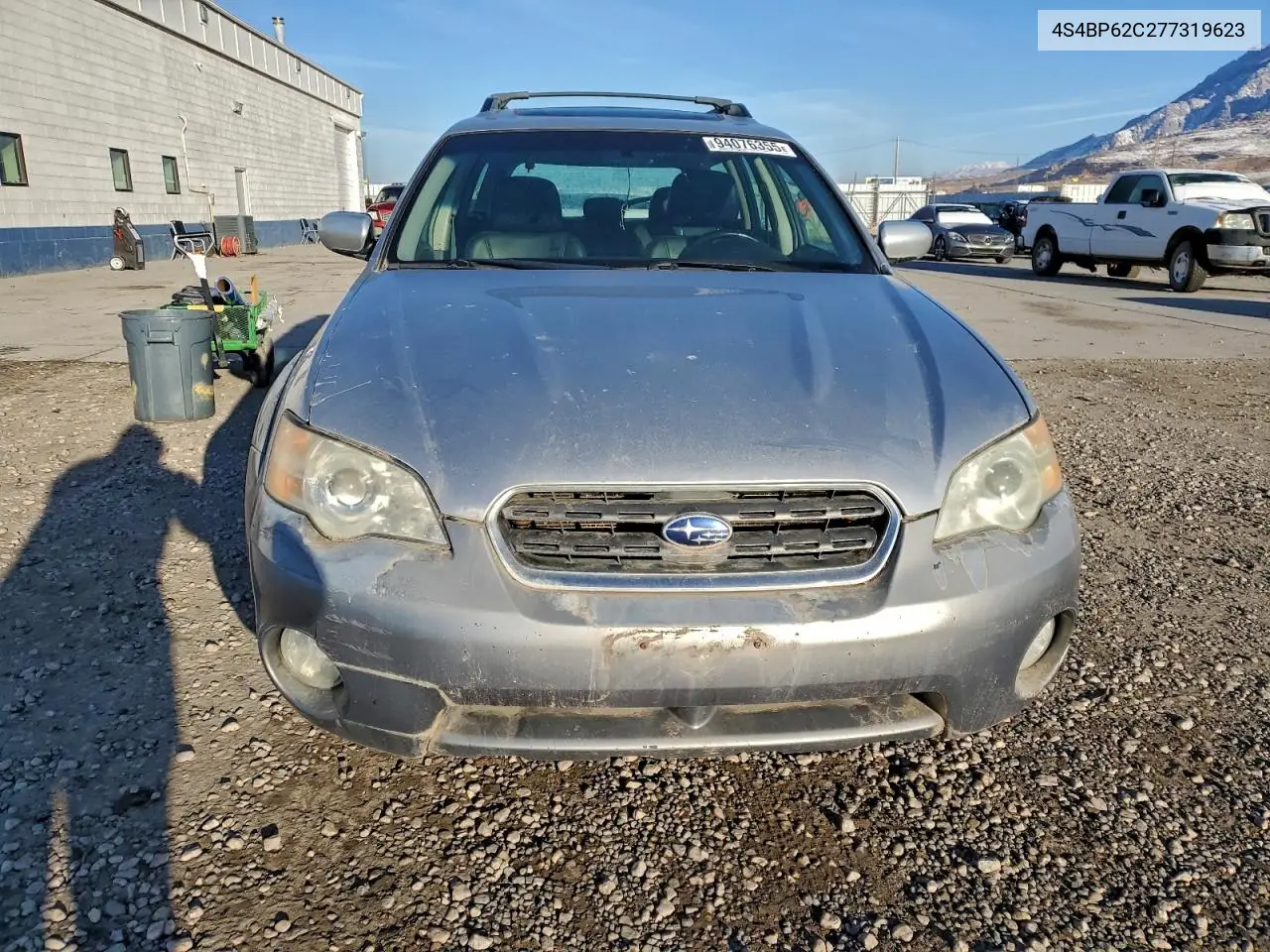 4S4BP62C277319623 2007 Subaru Outback Outback 2.5I Limited