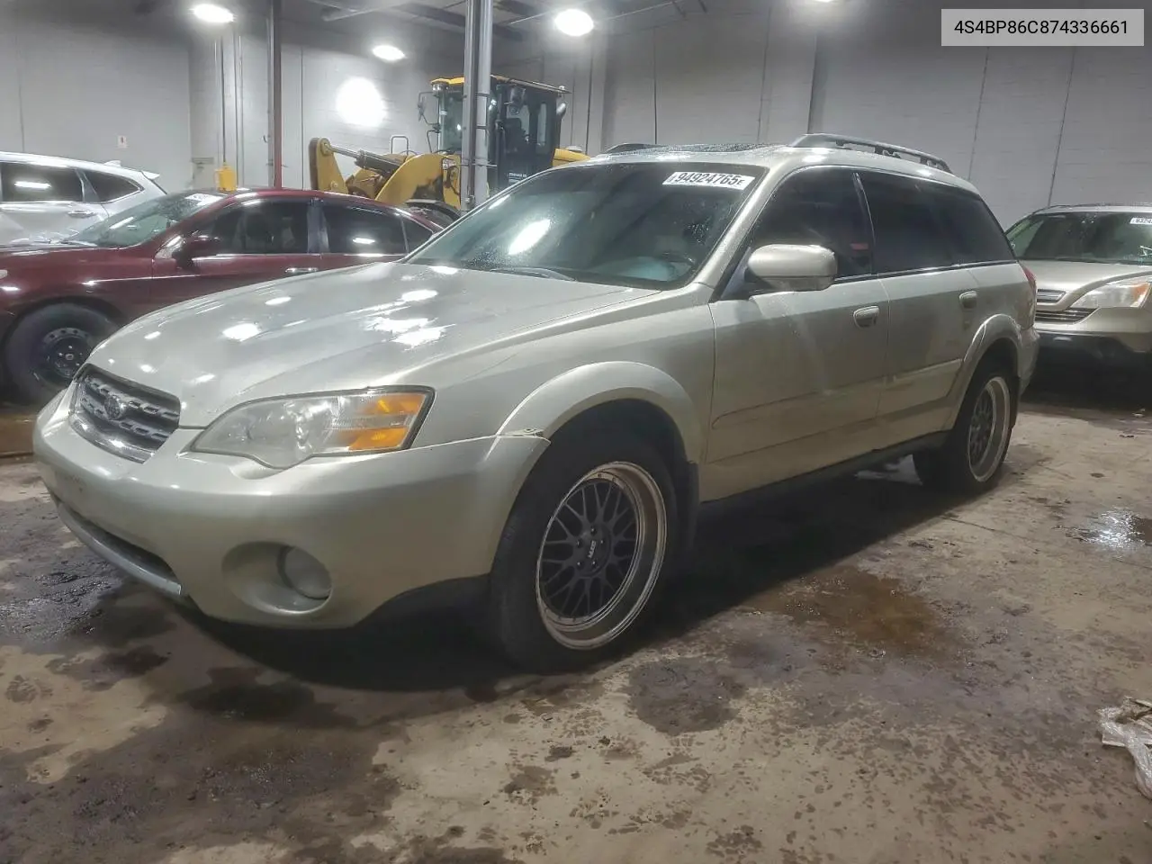 4S4BP86C874336661 2007 Subaru Outback Outback 3.0R Ll Bean