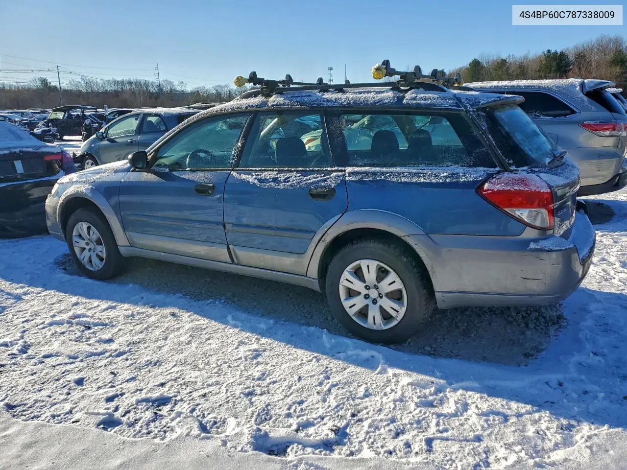 4S4BP60C787338009 2007 Subaru Outback