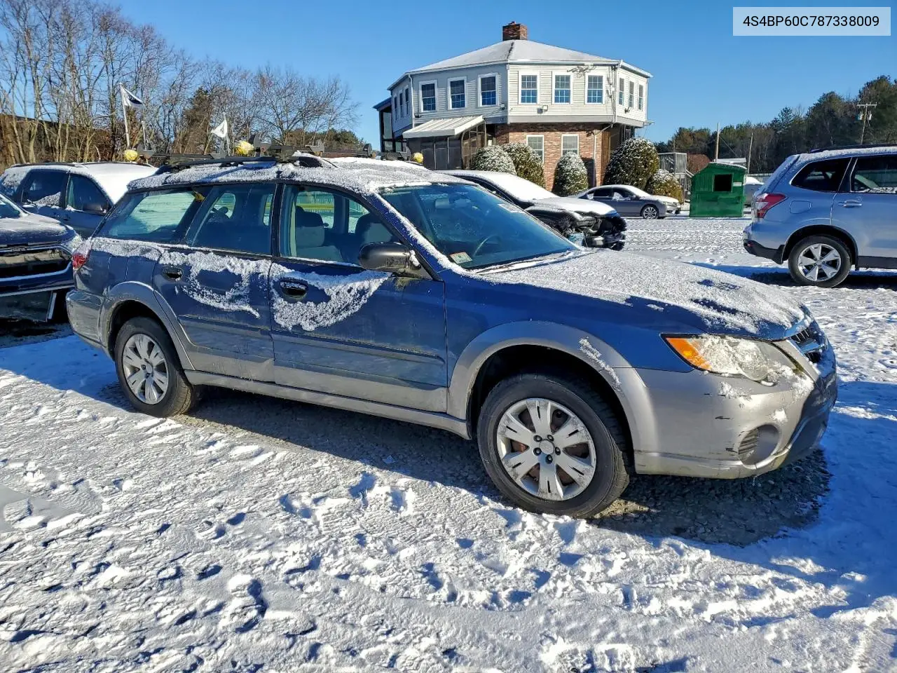 4S4BP60C787338009 2007 Subaru Outback