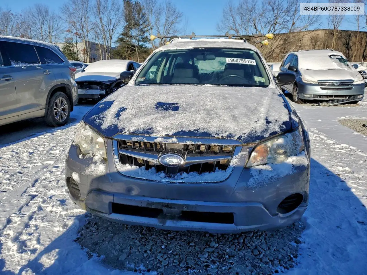 4S4BP60C787338009 2007 Subaru Outback