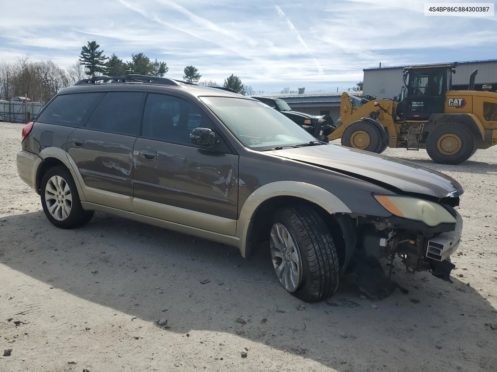 2008 Subaru Outback 3.0R Ll Bean VIN: 4S4BP86C884300387 Lot: 49597394