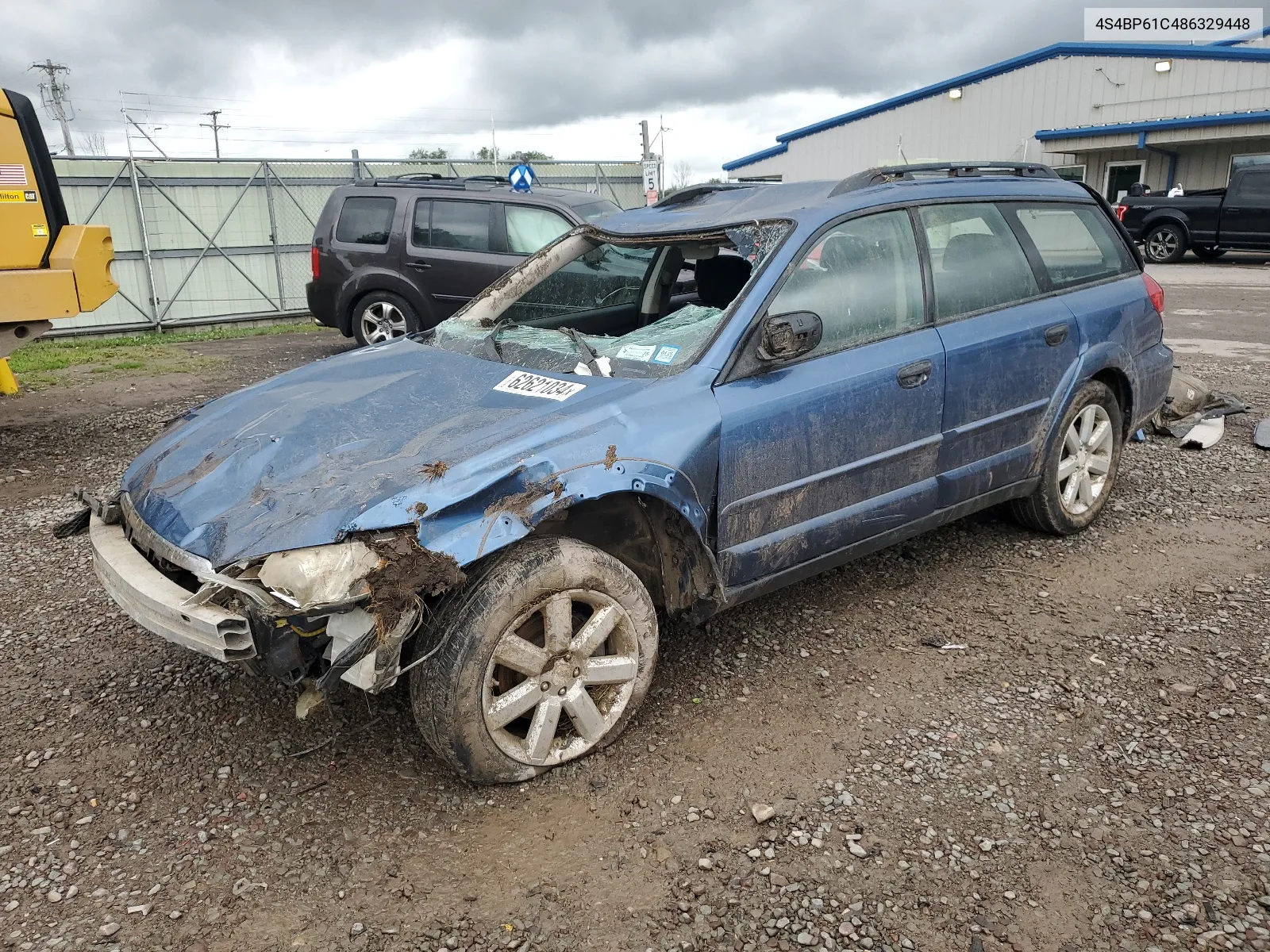 2008 Subaru Outback 2.5I VIN: 4S4BP61C486329448 Lot: 62621034