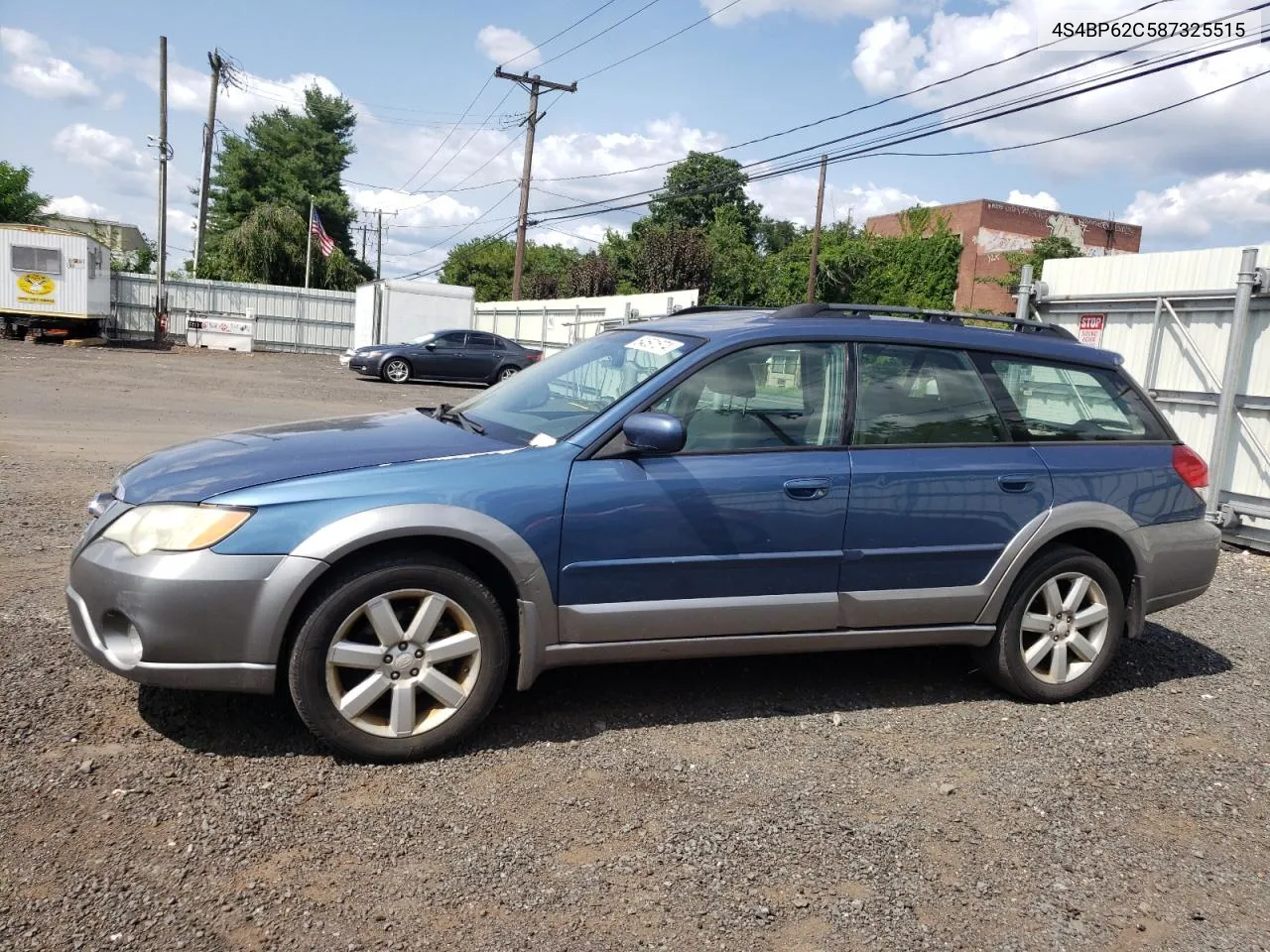 2008 Subaru Outback 2.5I Limited VIN: 4S4BP62C587325515 Lot: 64591574