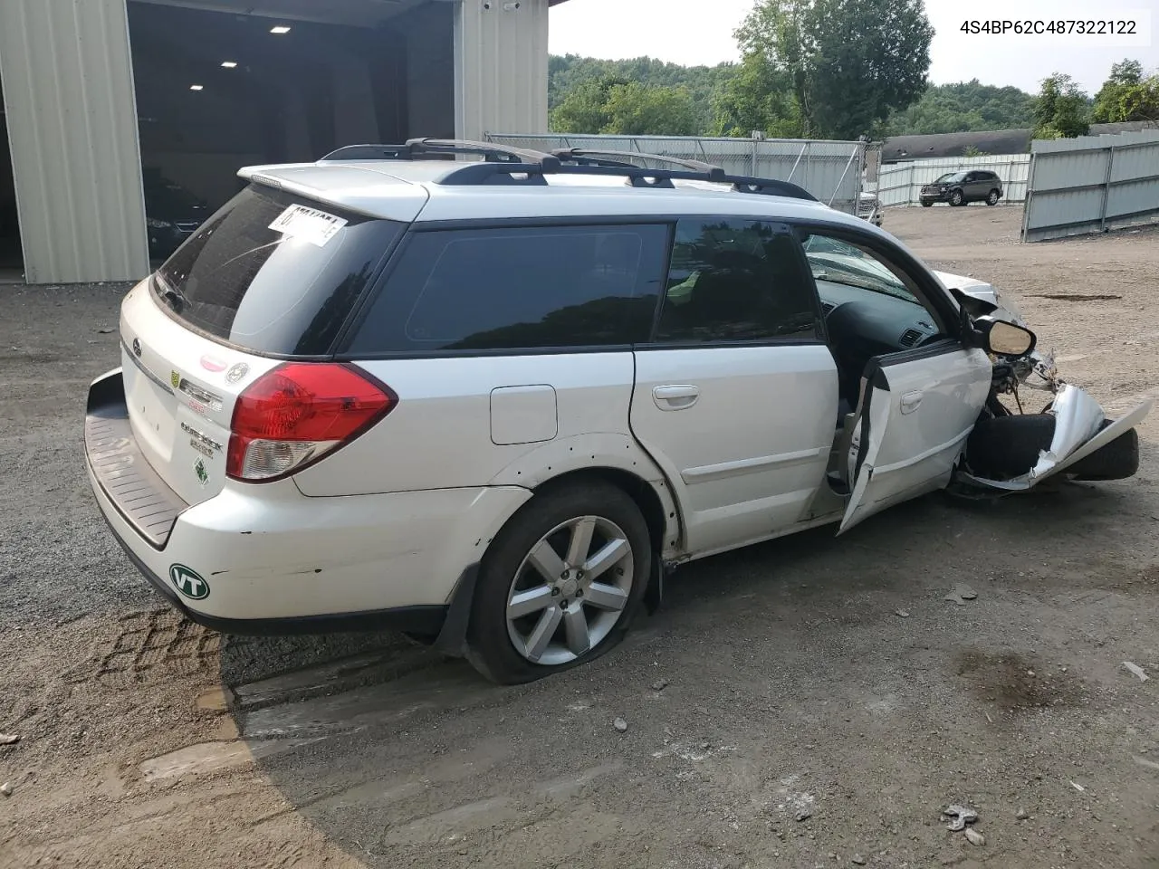 2008 Subaru Outback 2.5I Limited VIN: 4S4BP62C487322122 Lot: 67341954