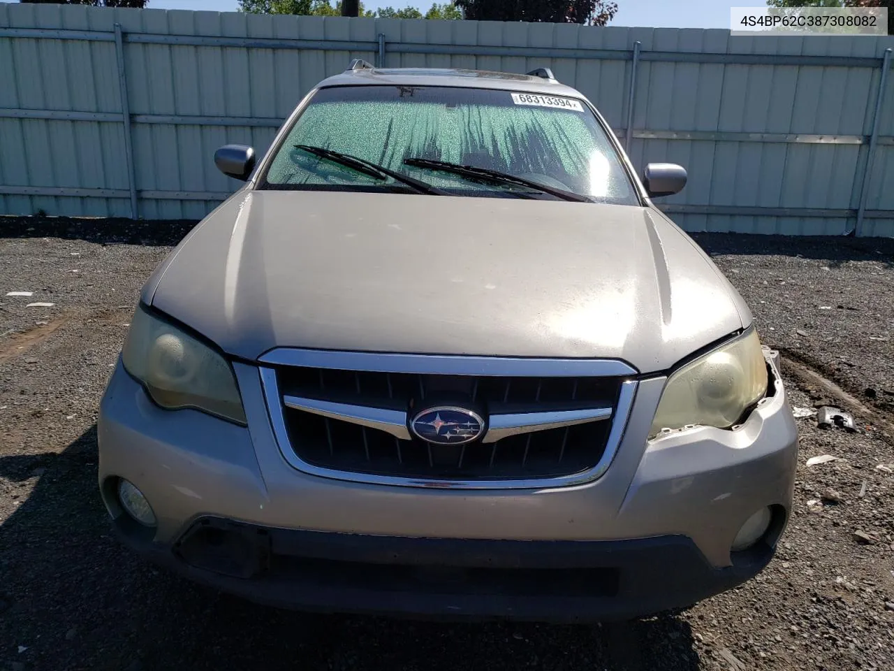 2008 Subaru Outback 2.5I Limited VIN: 4S4BP62C387308082 Lot: 68313394