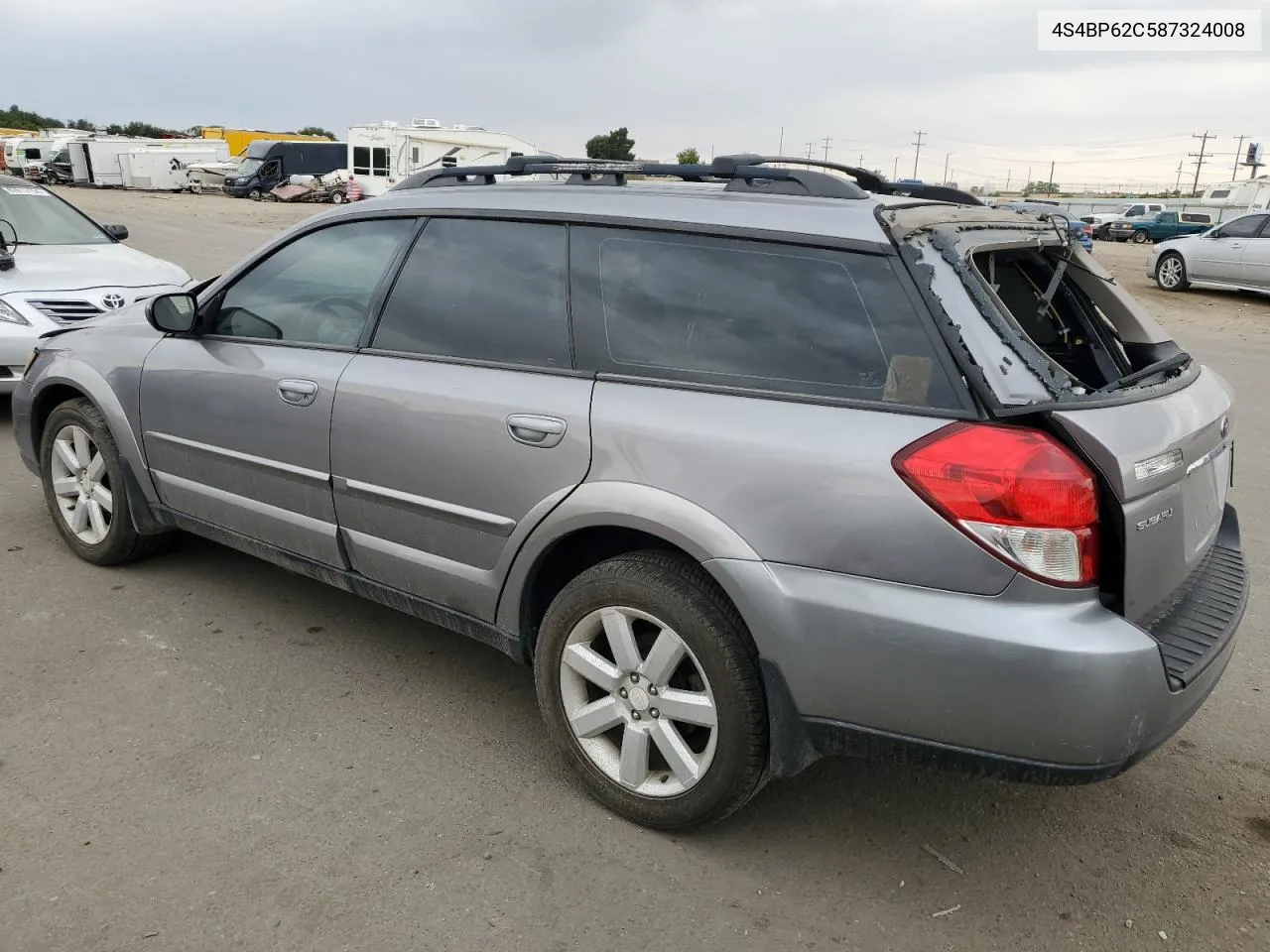 2008 Subaru Outback 2.5I Limited VIN: 4S4BP62C587324008 Lot: 68568794