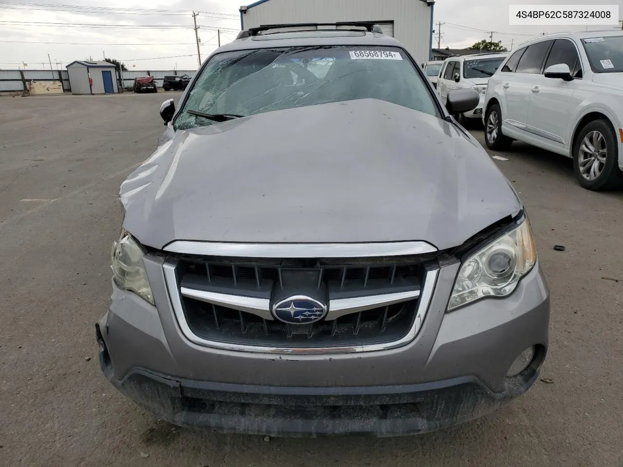 2008 Subaru Outback 2.5I Limited VIN: 4S4BP62C587324008 Lot: 68568794