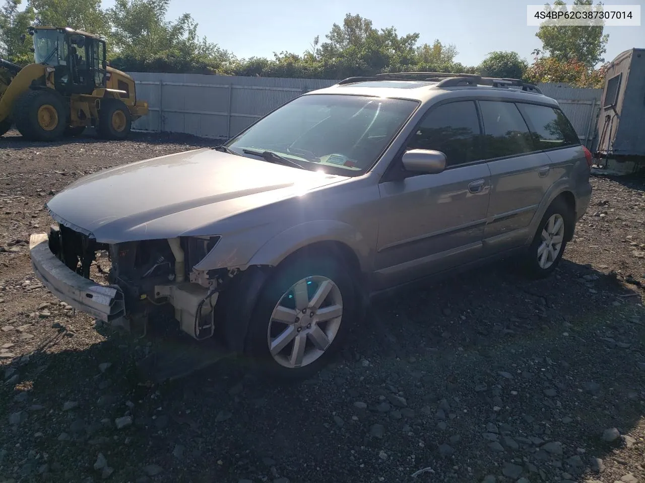 2008 Subaru Outback 2.5I Limited VIN: 4S4BP62C387307014 Lot: 69002184