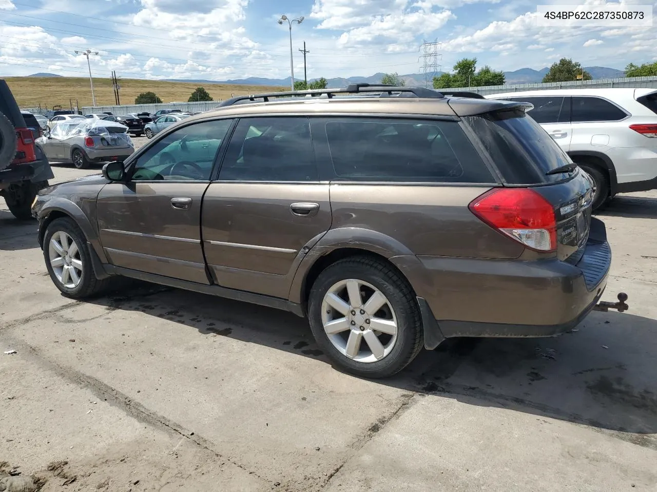 2008 Subaru Outback 2.5I Limited VIN: 4S4BP62C287350873 Lot: 69439714