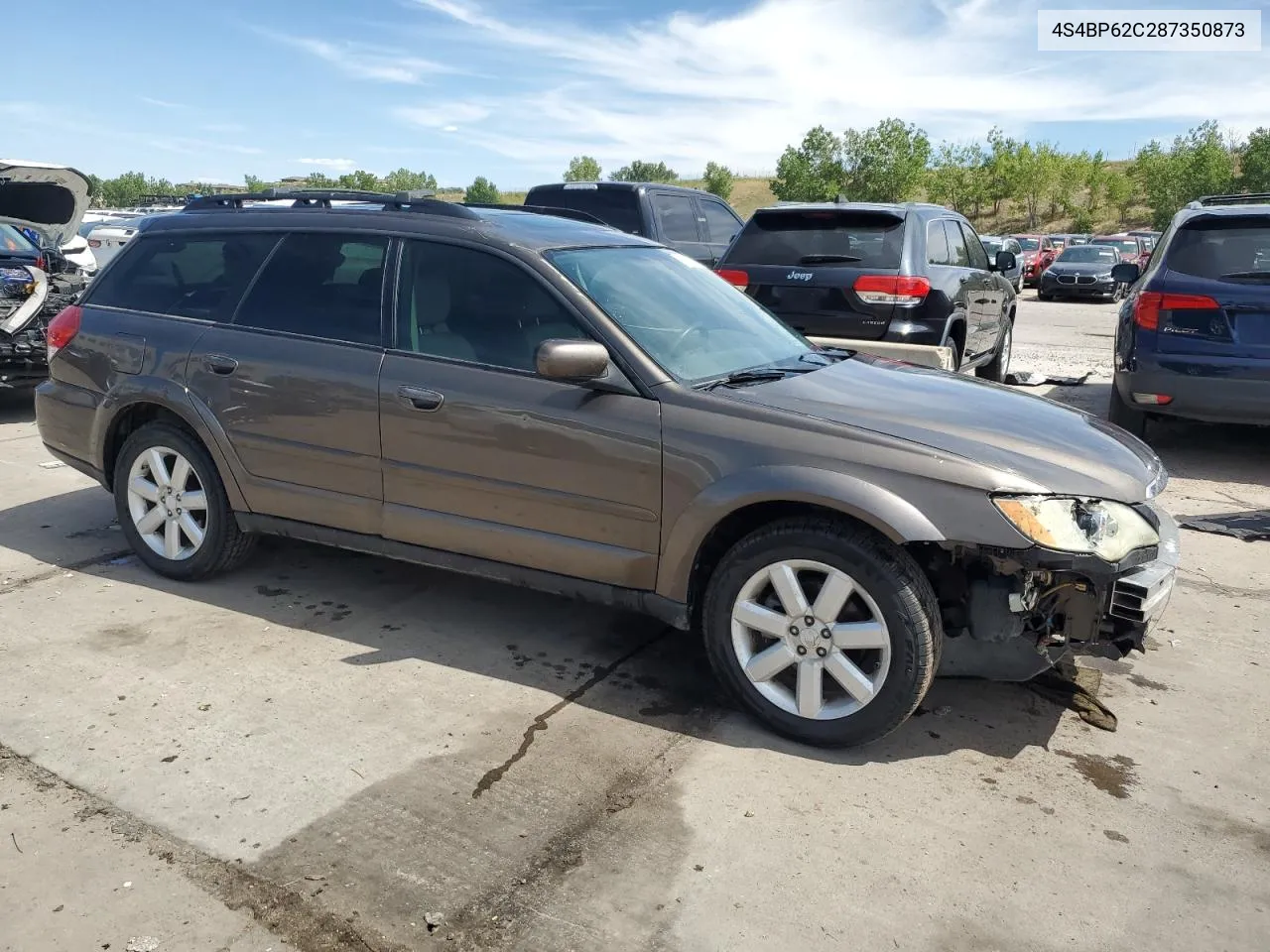 4S4BP62C287350873 2008 Subaru Outback 2.5I Limited