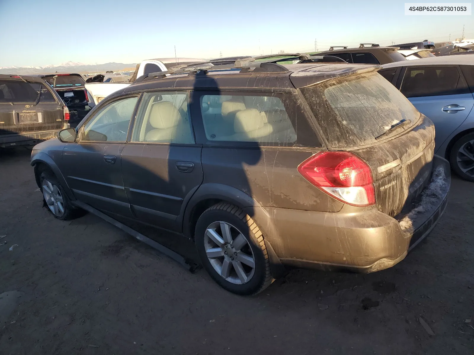 2008 Subaru Outback 2.5I Limited VIN: 4S4BP62C587301053 Lot: 82342763