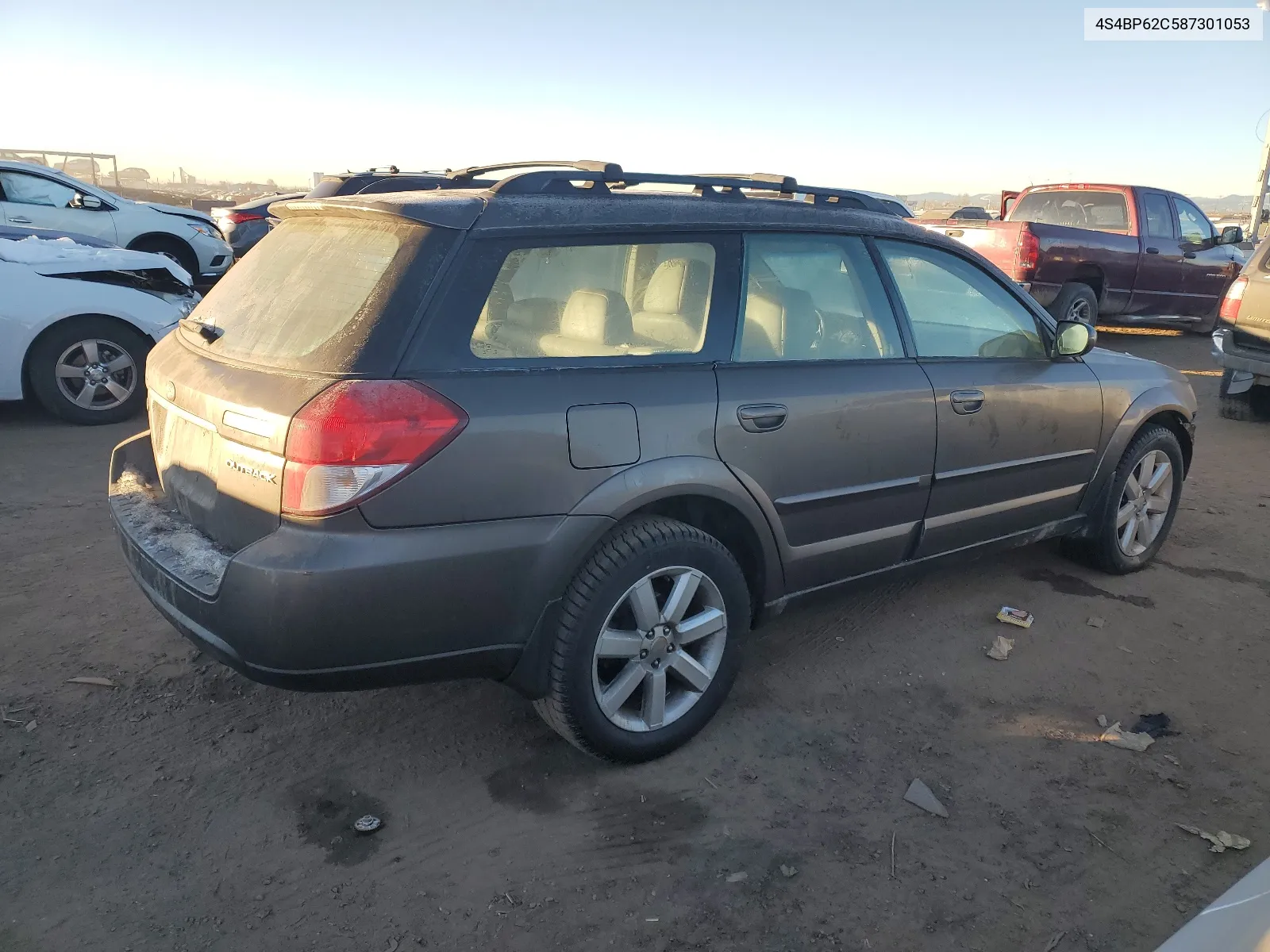 2008 Subaru Outback 2.5I Limited VIN: 4S4BP62C587301053 Lot: 82342763