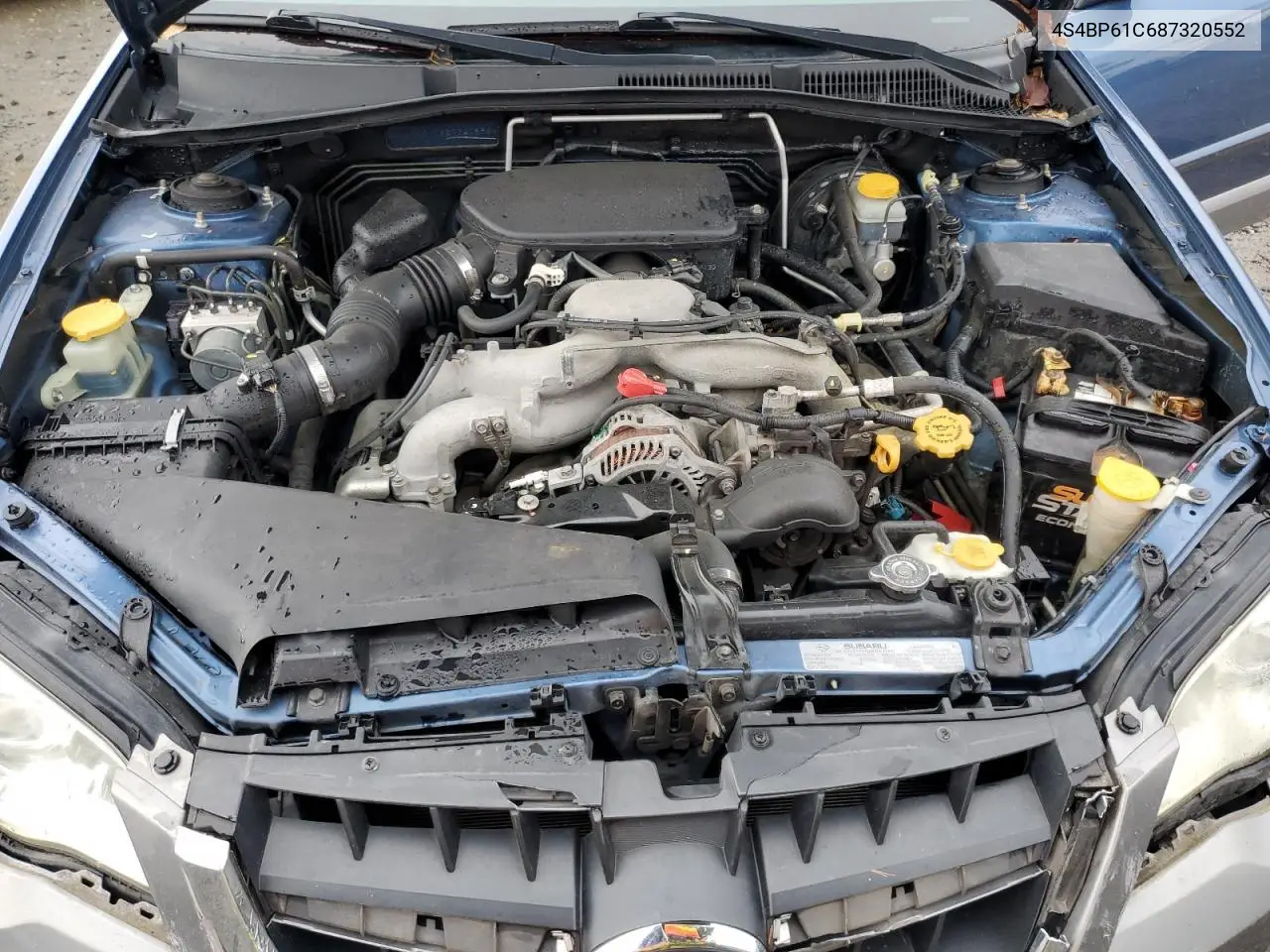 4S4BP61C687320552 2008 Subaru Outback 2.5I