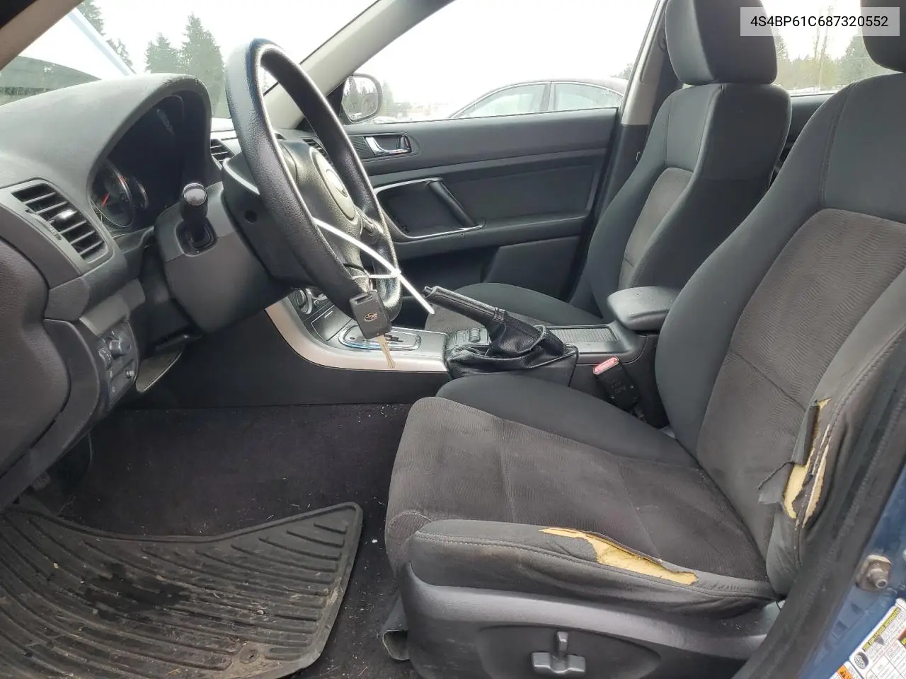 4S4BP61C687320552 2008 Subaru Outback 2.5I