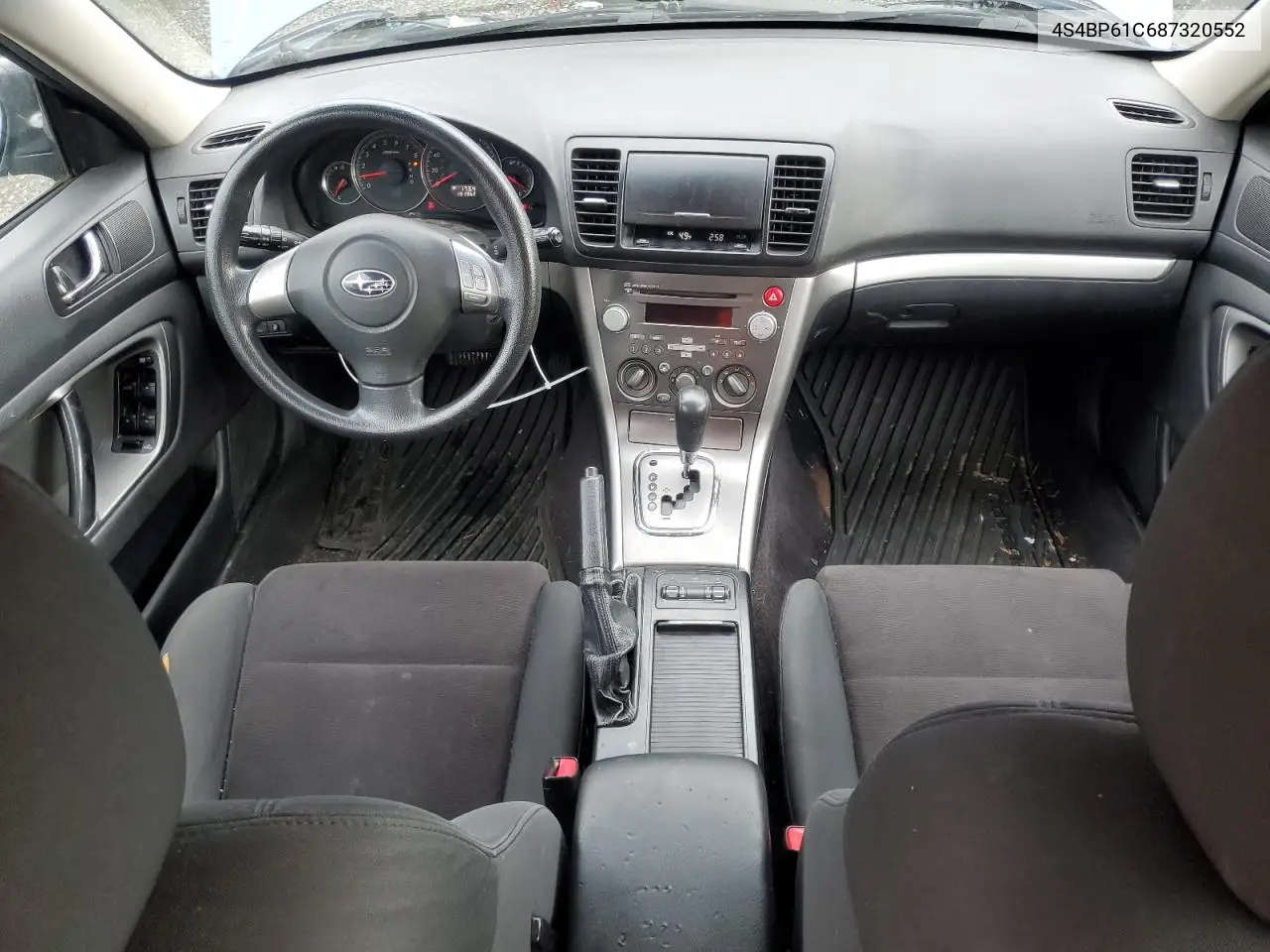 4S4BP61C687320552 2008 Subaru Outback 2.5I