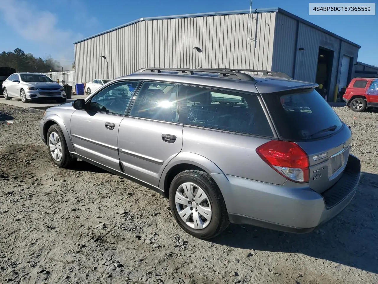 4S4BP60C187365559 2008 Subaru Outback