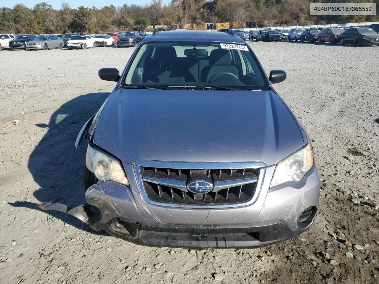 4S4BP60C187365559 2008 Subaru Outback