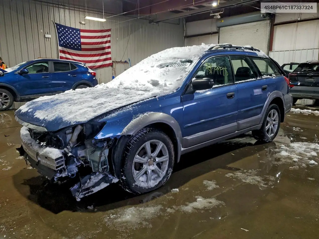 4S4BP61C187337324 2008 Subaru Outback 2.5I