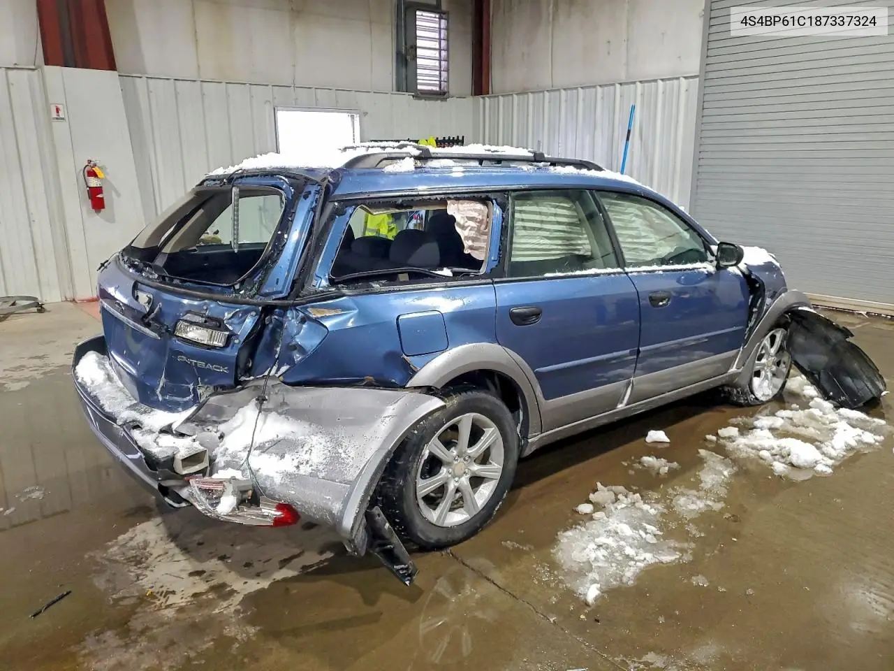 4S4BP61C187337324 2008 Subaru Outback 2.5I