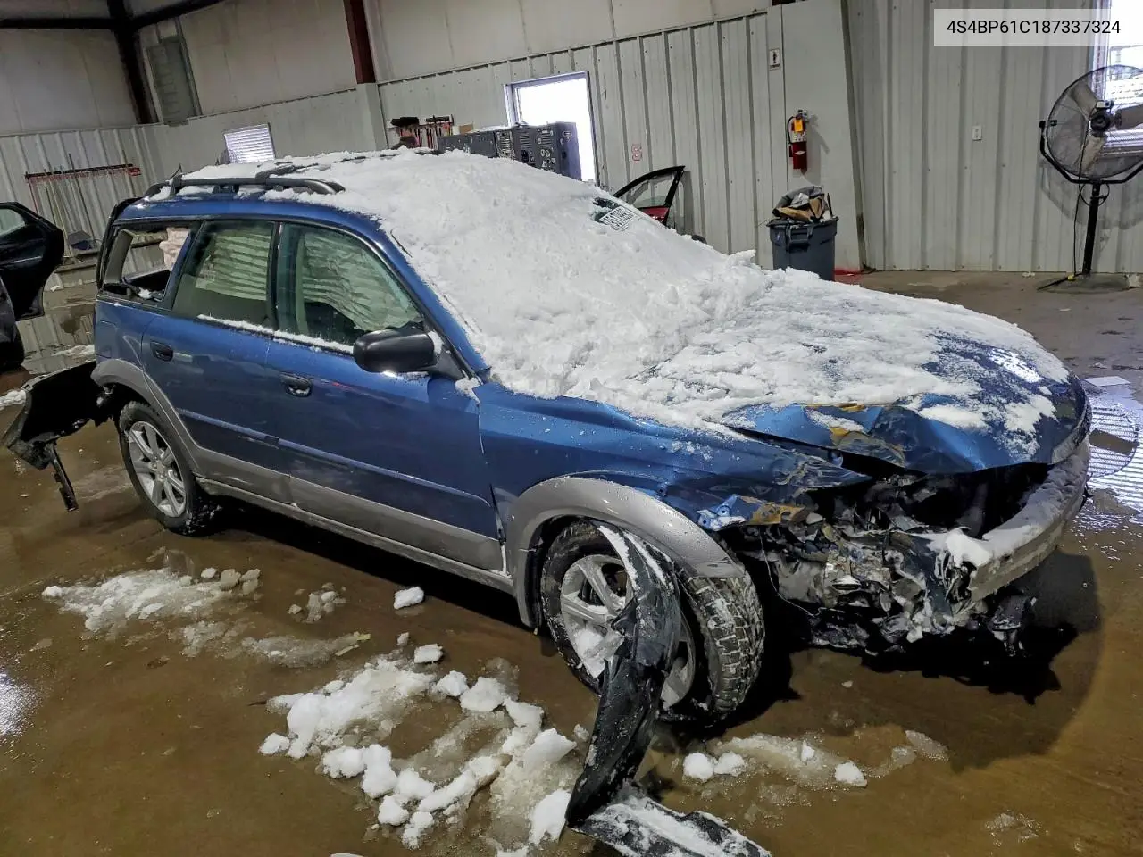 4S4BP61C187337324 2008 Subaru Outback 2.5I