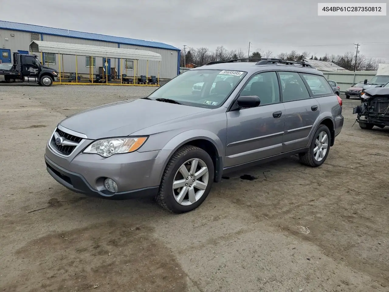 4S4BP61C287350812 2008 Subaru Outback 2.5I