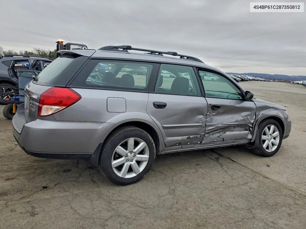 4S4BP61C287350812 2008 Subaru Outback 2.5I