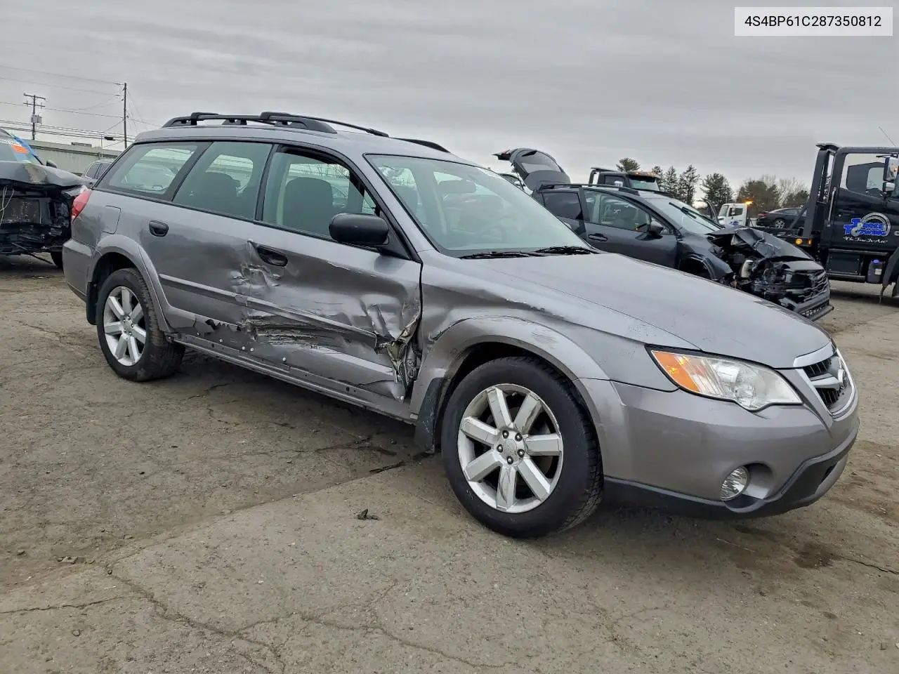 4S4BP61C287350812 2008 Subaru Outback 2.5I
