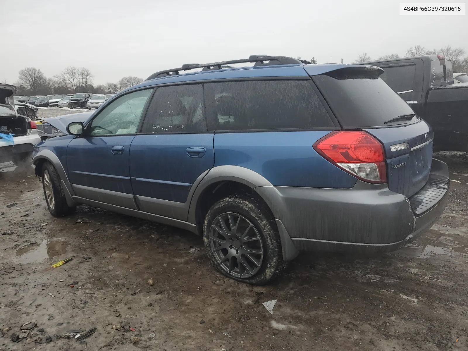 4S4BP66C397320616 2009 Subaru Outback 2.5I Limited