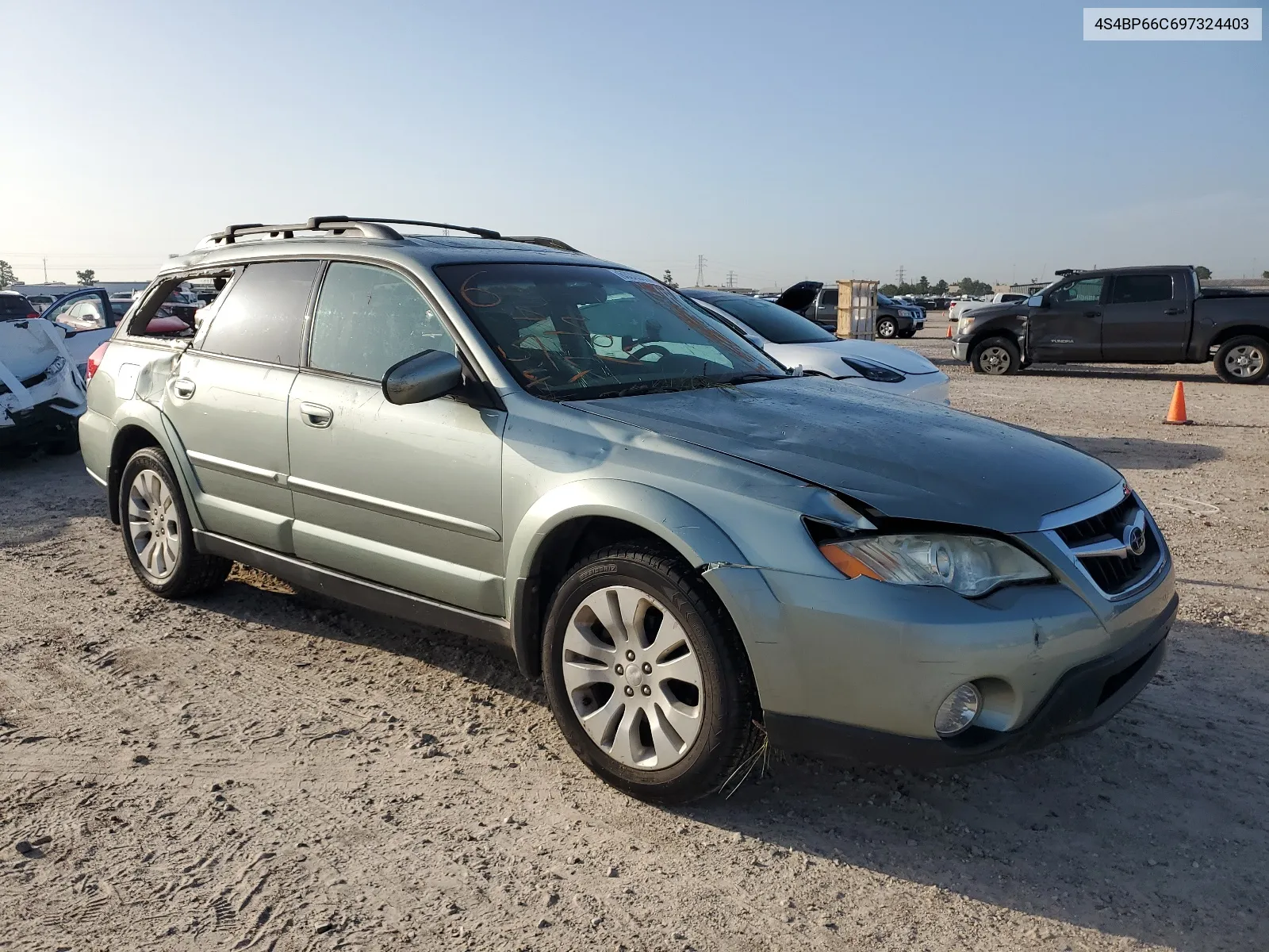 2009 Subaru Outback 2.5I Limited VIN: 4S4BP66C697324403 Lot: 63305454