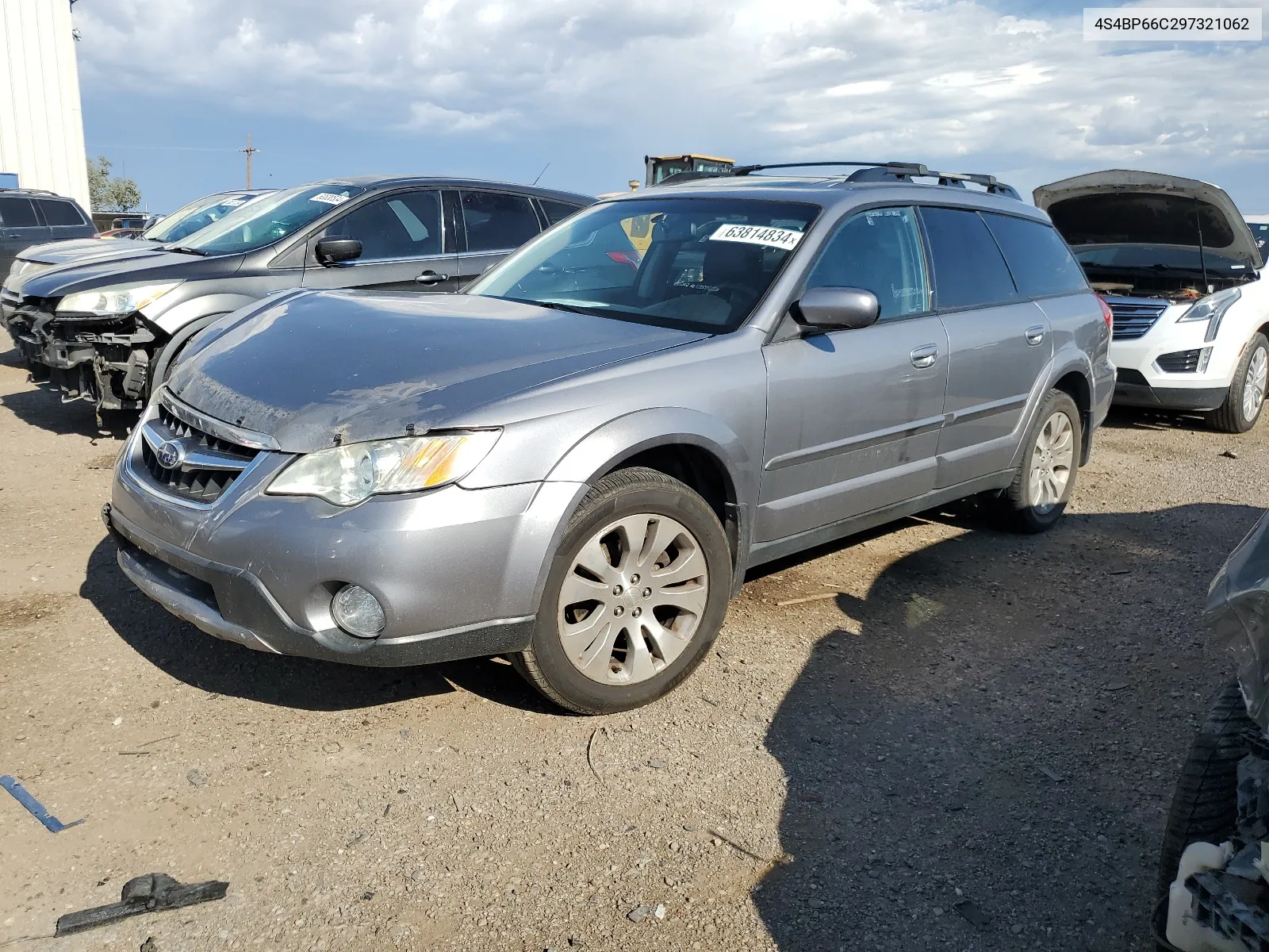 4S4BP66C297321062 2009 Subaru Outback 2.5I Limited