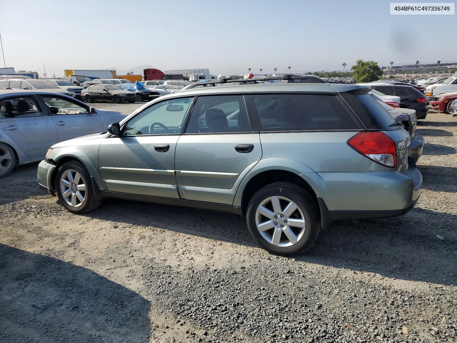 4S4BP61C497336749 2009 Subaru Outback 2.5I