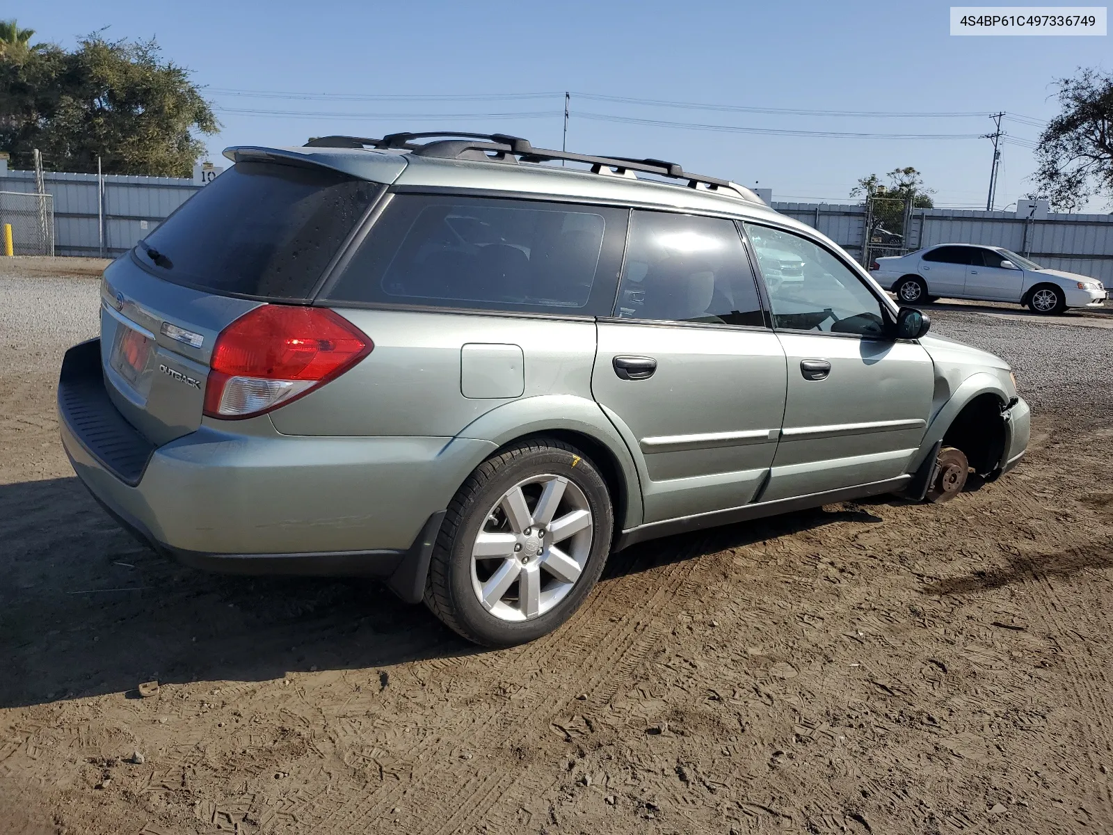 4S4BP61C497336749 2009 Subaru Outback 2.5I