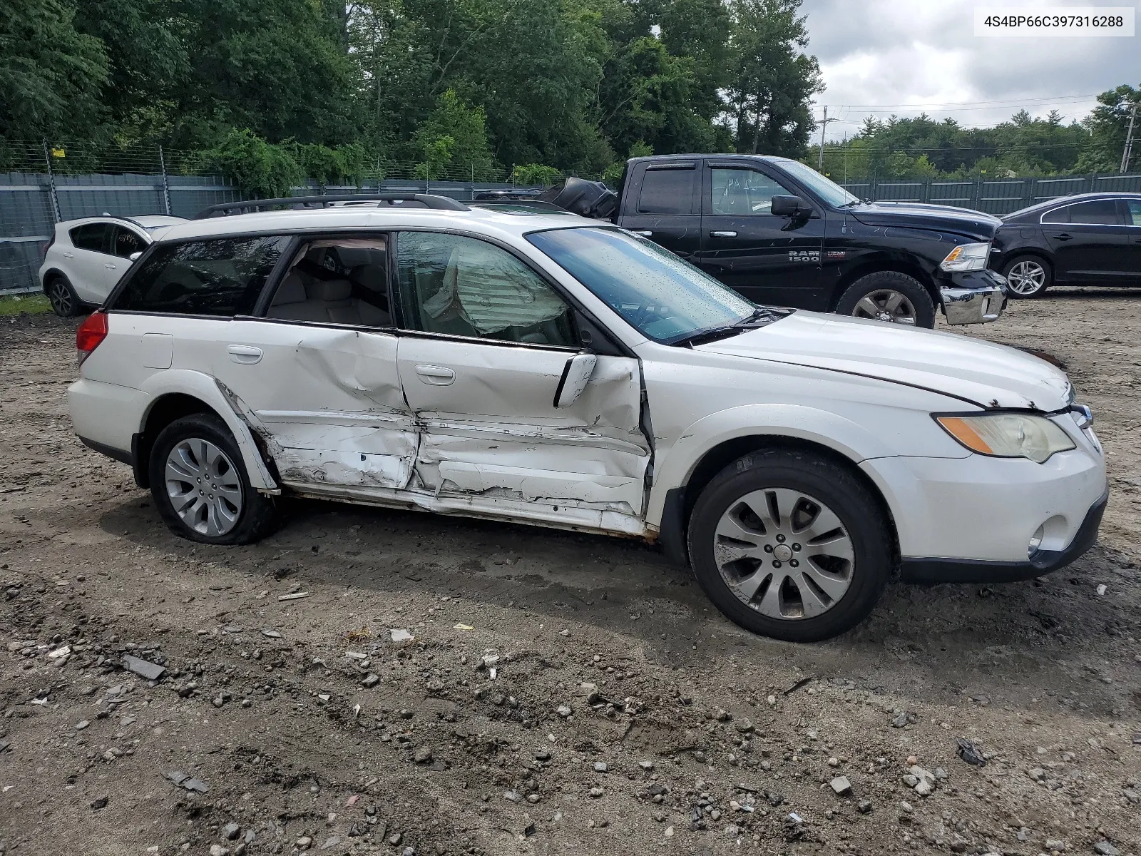 4S4BP66C397316288 2009 Subaru Outback 2.5I Limited