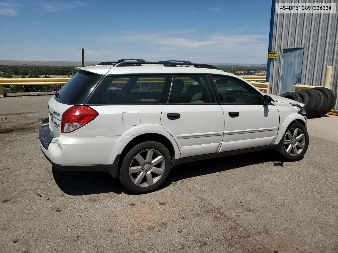 4S4BP61C897336334 2009 Subaru Outback 2.5I