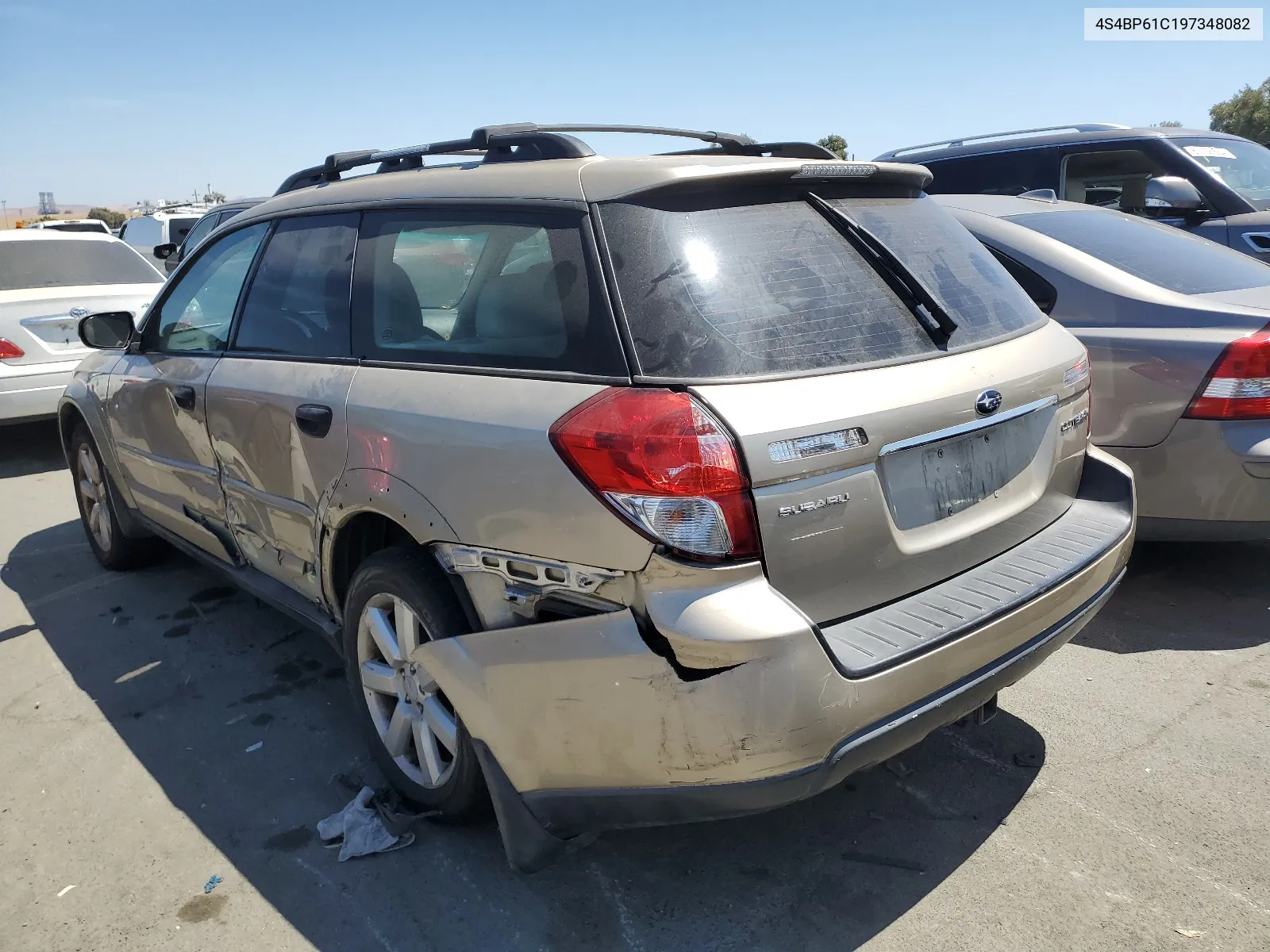 2009 Subaru Outback 2.5I VIN: 4S4BP61C197348082 Lot: 67207794