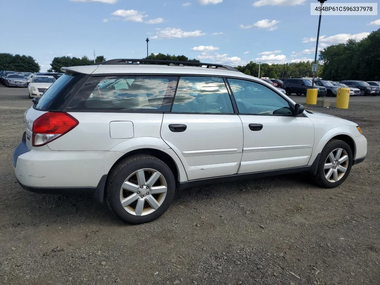 2009 Subaru Outback 2.5I VIN: 4S4BP61C596337978 Lot: 67354414