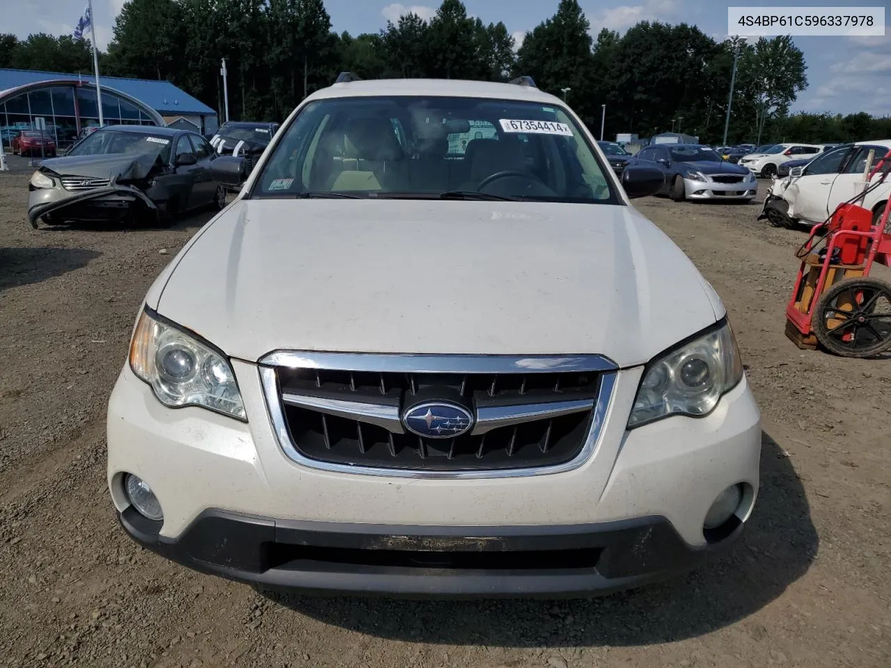 2009 Subaru Outback 2.5I VIN: 4S4BP61C596337978 Lot: 67354414