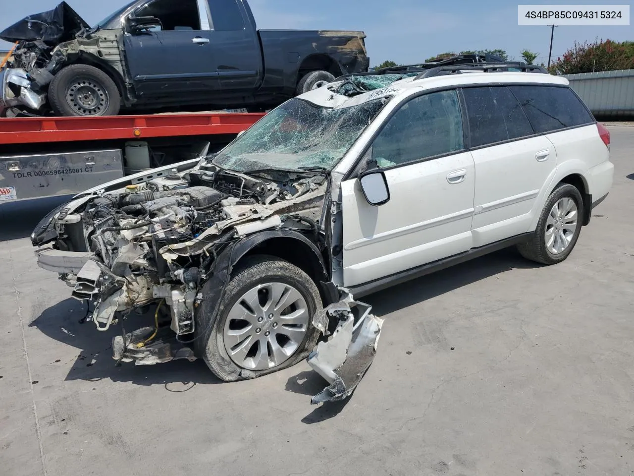 2009 Subaru Outback 3.0R VIN: 4S4BP85C094315324 Lot: 67953154