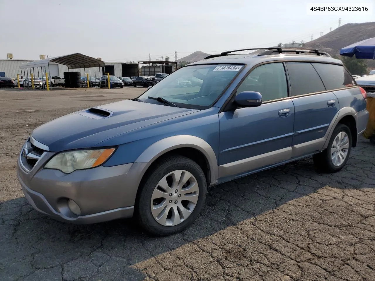 2009 Subaru Outback 2.5Xt Limited VIN: 4S4BP63CX94323616 Lot: 71409494