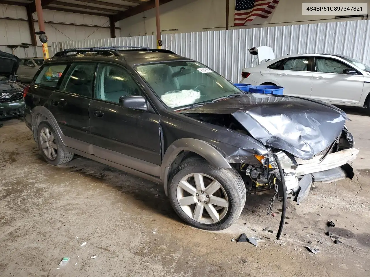 4S4BP61C897347821 2009 Subaru Outback 2.5I