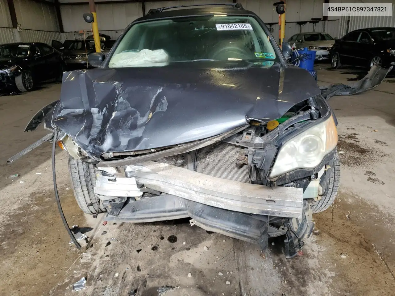 4S4BP61C897347821 2009 Subaru Outback 2.5I