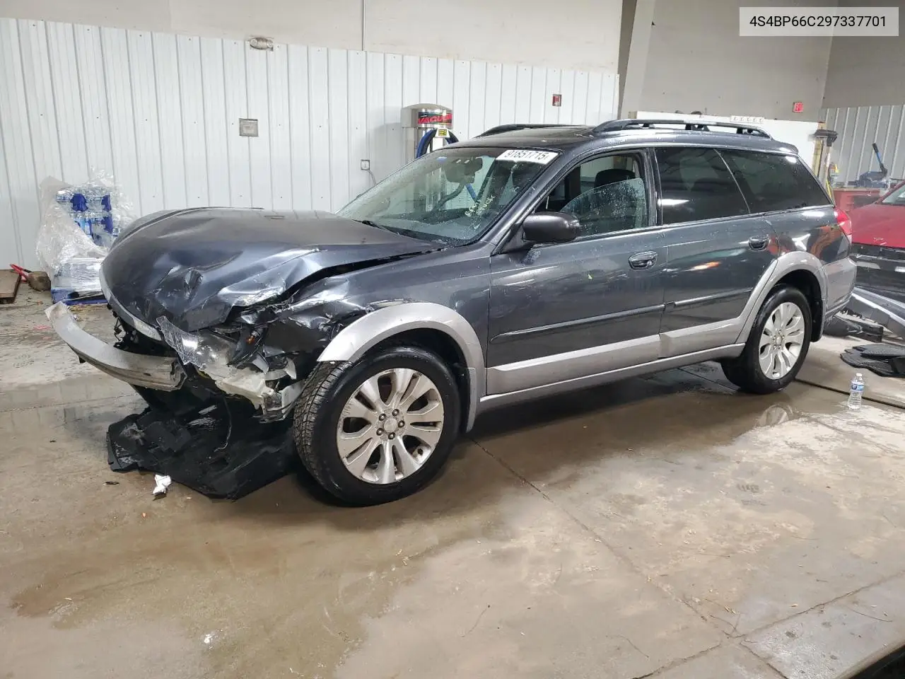 4S4BP66C297337701 2009 Subaru Outback 2.5I Limited